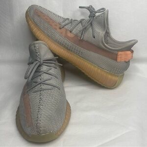 Adidas Yeezy Boost 350 V2 True Form Sneakers Mens Size US 10 Gray Gum Shoes